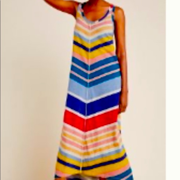 Anthropologie Dresses & Skirts - Anthropologie Chevron Maxi Dress